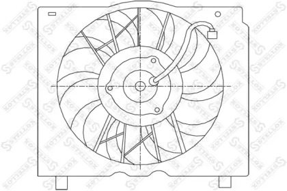 Ventilator răcire motor