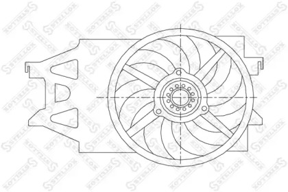 Ventilator răcire motor