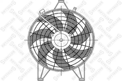 Ventilator răcire motor