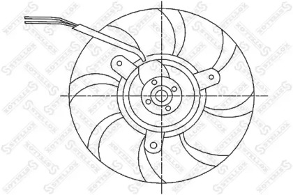 Ventilator răcire motor