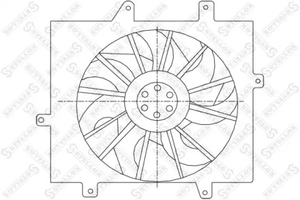 Ventilator răcire motor