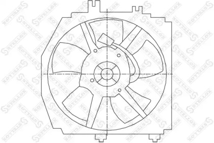 Ventilator răcire motor