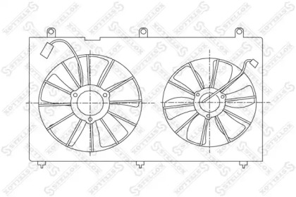 Ventilator răcire motor