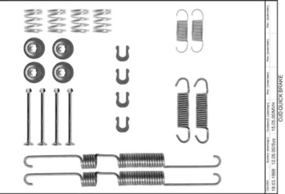 Kit accesorii, soboti frana