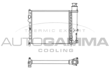 Radiator apă răcire motor