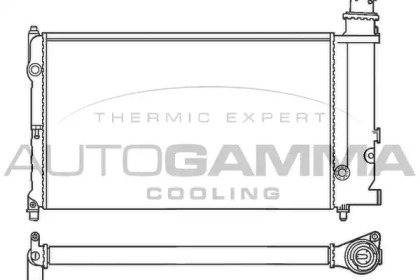 Radiator apă răcire motor