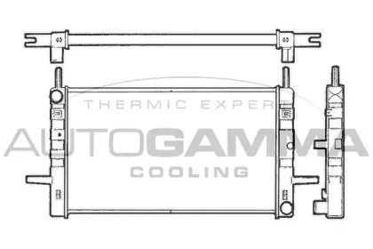 Radiator apă răcire motor