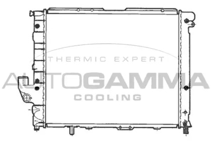 Radiator apă răcire motor