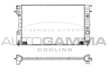 Radiator apă răcire motor