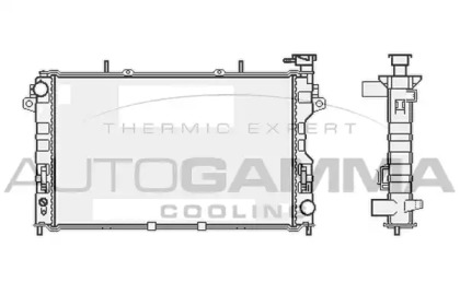 Radiator apă răcire motor