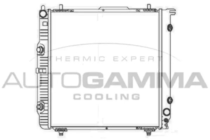 Radiator apă răcire motor