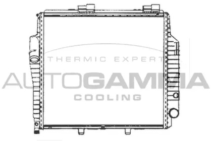 Radiator apă răcire motor