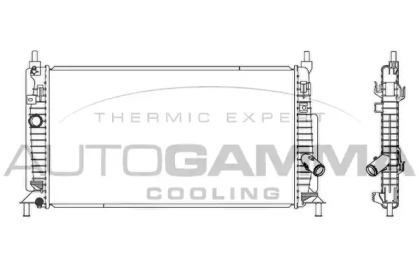 Radiator apă răcire motor