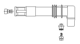 Bobina inductie , bujie