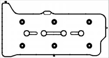 Set garnituri, capac cilindru