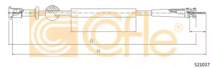 Cablu flexibil de control al contorului