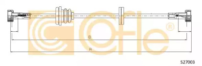 Cablu flexibil de control al contorului