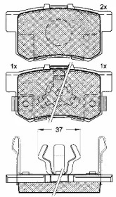 KOEK ROZPOROWY PROGI / BAGA½NIK VW GOLF III IV / BORA / PASSAT B5 / VENTO (10SZT.)