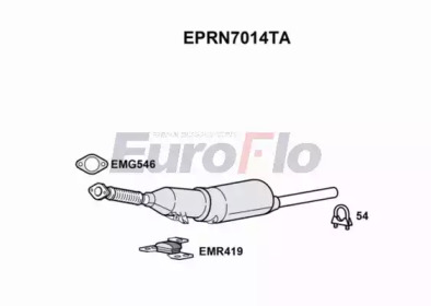 Filtru de particule / funingine, evacuare