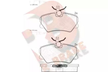 Set plăcuțe frână, frână pe disc