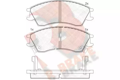 Set plăcuțe frână, frână pe disc