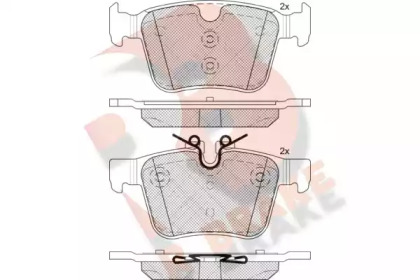 Set plăcuțe frână, frână pe disc