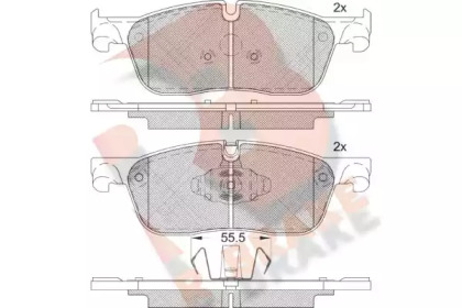 Set plăcuțe frână, frână pe disc