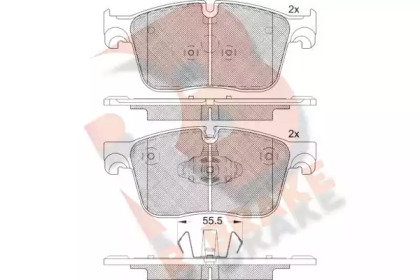 Set plăcuțe frână, frână pe disc