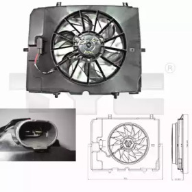 Ventilator răcire motor