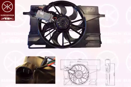 Ventilator răcire motor