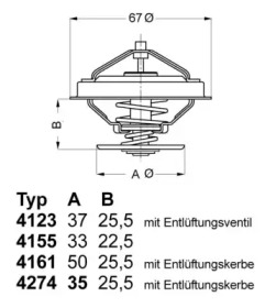 TERMOSTAT,LICHID RACIRE