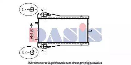 Radiator apă răcire motor