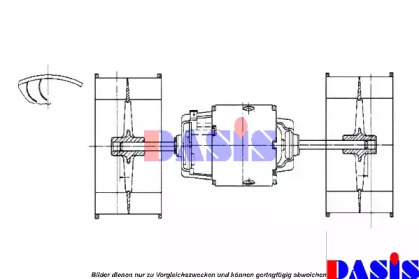 Motor electric, aeroterma