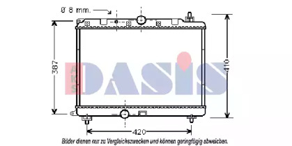 Radiator apă răcire motor