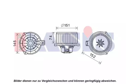 Ventilator aeroterma