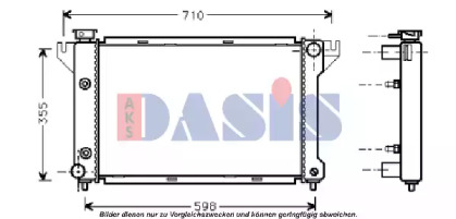 Radiator apă răcire motor