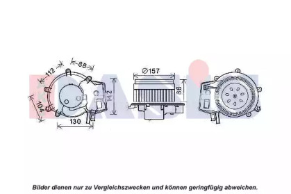 Ventilator aeroterma