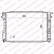 Radiator apă răcire motor