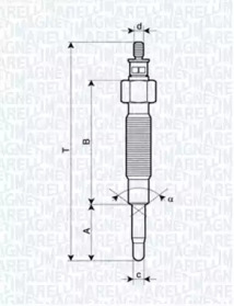 Bujie incandescenta