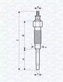 Bujie incandescenta