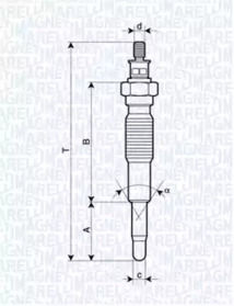 Bujie incandescenta