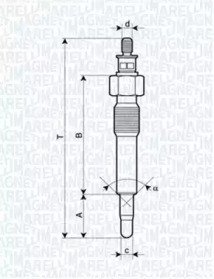 Bujie incandescenta