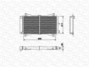 Radiator apă răcire motor