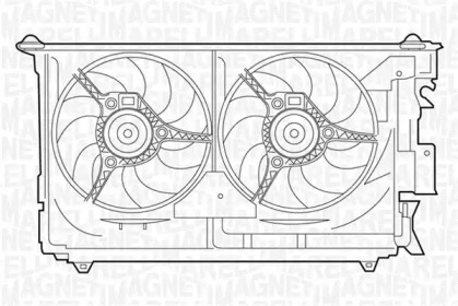 Ventilator răcire motor