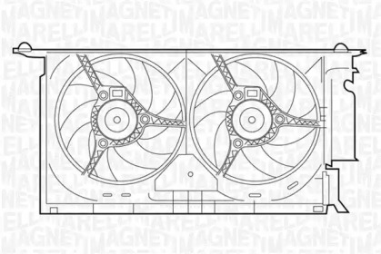 Ventilator răcire motor