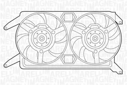 Ventilator răcire motor