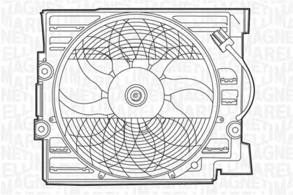 Ventilator răcire motor