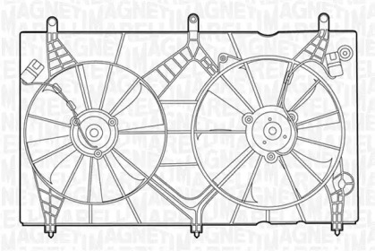 Ventilator răcire motor