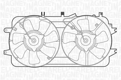 Ventilator răcire motor