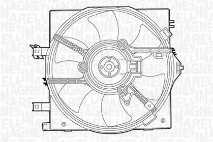 Ventilator răcire motor